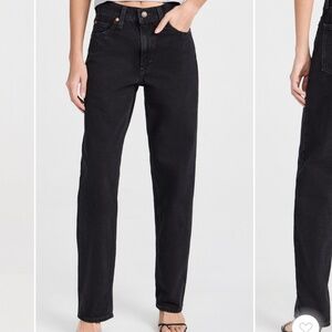 Levi Black Dad Jeans